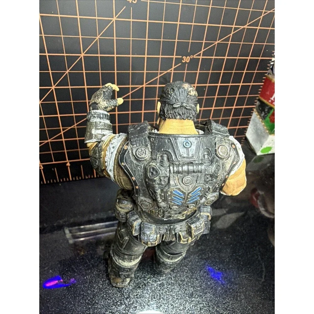 NECA Gears of War Marcus Fenix 7” Action Figure 2011 Epic Games READ See Pics!